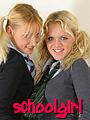 Two Blonde Schoolgirls
